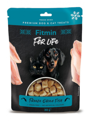 FITMIN FOR LIFE FREEZE DRIED FISH 30G