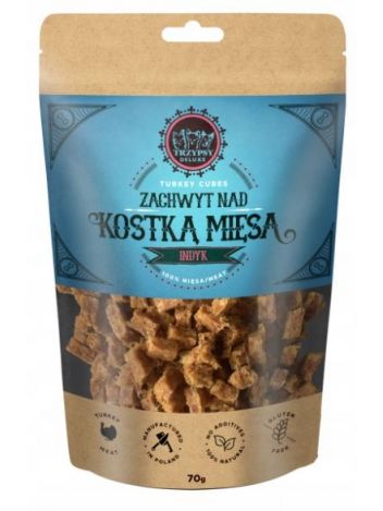 HAPPY SNACKY ZACHWYT NAD KOSTKĄ MIĘSA Z INDYKA 70G