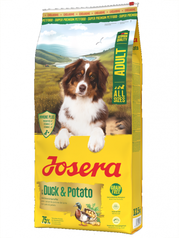 JOSERA EXCLUSIVE ADULT DUCK & POTATO - 12,5KG