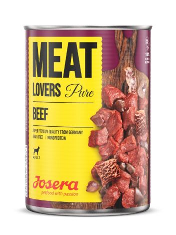 JOSERA DOG MEAT LOVERS PURE BEEF - 800G