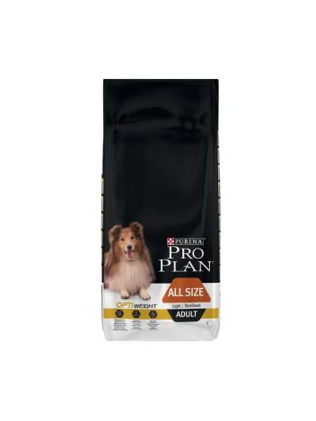 PURINA PRO PLAN ADULT ALL SIZE LIGHT/STERYLISED - 14KG