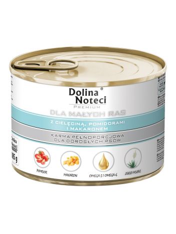 DOLINA NOTECI CIELĘCINA POMIDORY MAKARON - 185G x 12