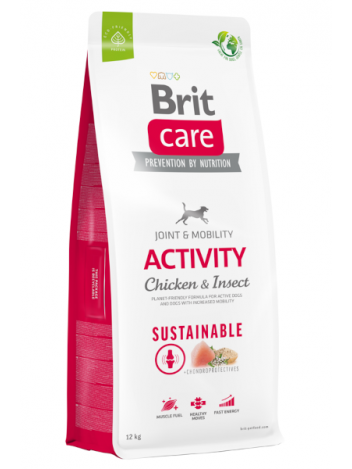 BRIT CARE DOG ACTIVITY CHICKEN & INSECT - 24KG (12KGx2)