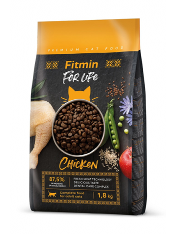 FITMIN FOR LIFE CAT ADULT CHICKEN - 1,8KG