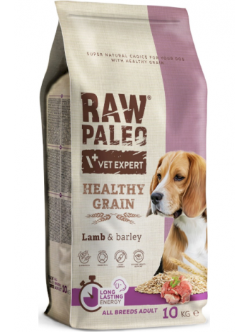RAW PALEO HEALTHY GRAIN ADULT LAMB & BARLEY - 10KG + 2KG