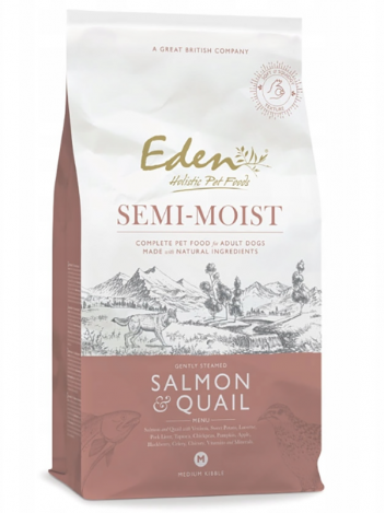 EDEN PÓŁWILGOTNA LOSOŚ & PRZEPIÓRKA - 10KG
