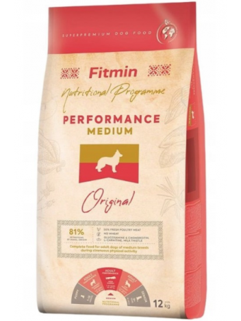 FITMIN DOG MEDIUM PERFORMANCE - 24KG (12KGx2)