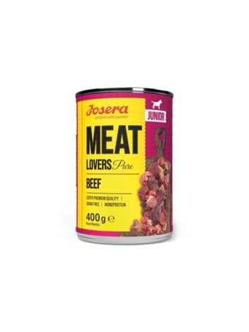 JOSERA MEAT LOVERS JUNIOR PURE BEEF - 400G