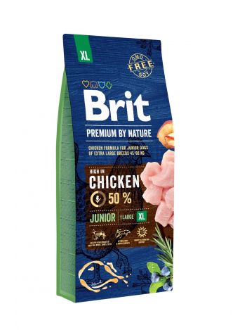 BRIT PREMIUM BY NATURE JUNIOR XL - 15KG - DATA 11.10.23