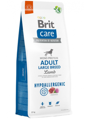 BRIT CARE DOG HYPOALLERGENIC ADULT LARGE BREED LAMB - 12KG