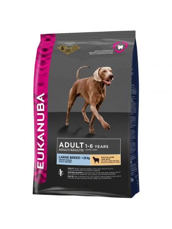 EUKANUBA ADULT LARGE BREED LAMB & RICE - 12KG