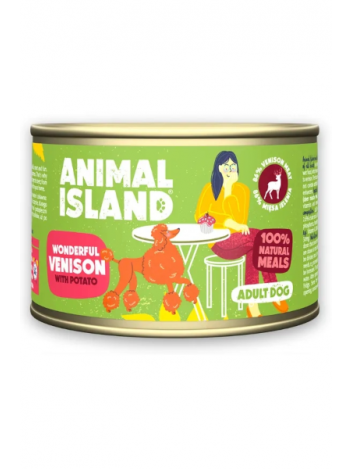 ANIMAL ISLAND DLA PSA JELEŃ Z ZIEMNIAKAMI - 410G x 6
