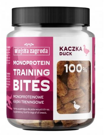 WIEJSKA ZAGRODA TRENINGOWA KACZKA KĄSKI MONOPROTEINOWE 150G