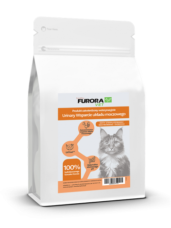 FURORA VET PEPTIDE+ KOT STERYLIZOWANY/ KASTROWANY URINARY, WSPARCIE UKŁADU MOCZOWEGO - 400G