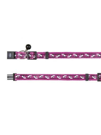 TRIXIE (4146) OBROŻA DLA KOTA Z NADRUKIEM FIOLET