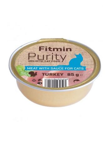 FITMIN CAT PURITY ALUTRAY TURKEY - 85G