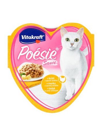 VITAKRAFT CAT POESIE SAUCE INDYK W SOSIE SEROWYM 85G