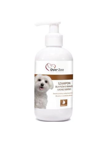 OVER ZOO SZAMPON DLA PSÓW O BIAŁEJ I JASNEJ SIERŚCI 250ML