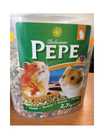 PEPE KARMA DLA CHOMIKA  2,7KG - 5,5L