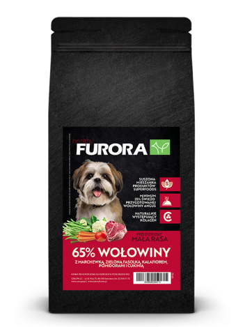 FURORA SUPERFOOD RASA MAŁA 65% WOŁOWINY ANGUS - 2KG