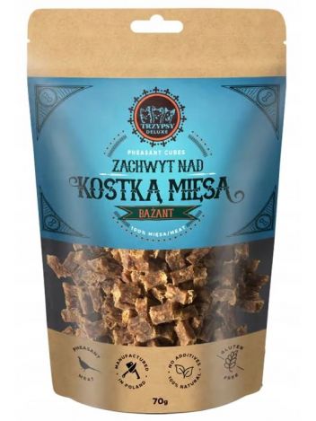 HAPPY SNACKY ZACHWYT NAD KOSTKĄ MIĘSA Z BAŻANTA 70G