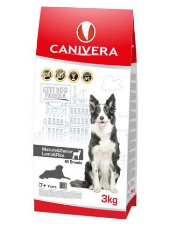 CANIVERA MATURE & SENIOR LAMB & RICE ALL BREEDS - 3KG