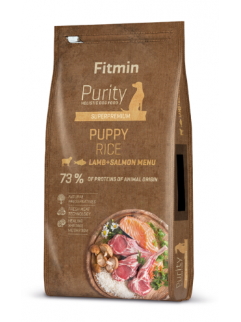 FITMIN DOG PURITY PUPPY LAMB & SALMON - 2KG