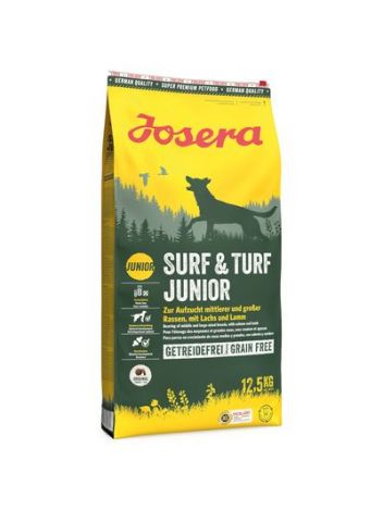 JOSERA SURF & TURF JUNIOR - 12,5KG