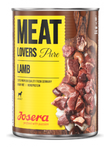 JOSERA MEAT LOVERS PURE LAMB - 400G
