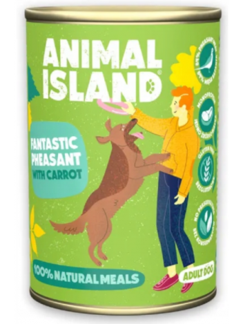 ANIMAL ISLAND DLA PSA BAŻANT Z MARCHEWKĄ - 400G