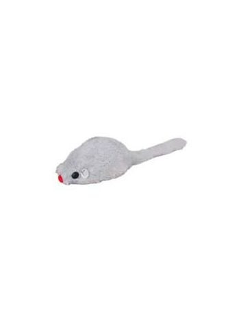 TRIXIE (4061) MYSZ SZARA PISZCZĽCA 8CM