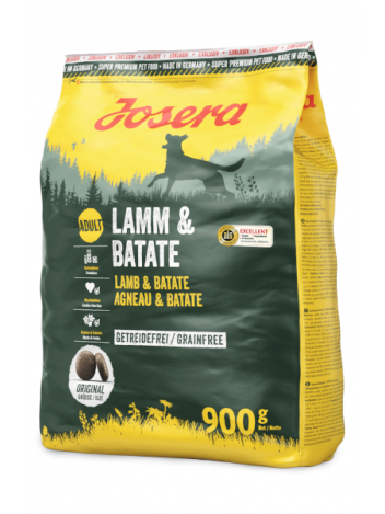 JOSERA EXCLUSIVE LAMB & BATATE - 900G
