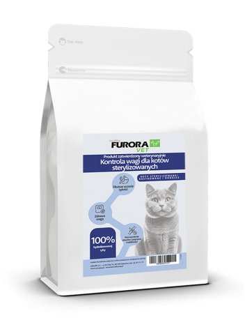FURORA VET PEPTIDE+ KOT STERYLIZOWANY, KONTROLA WAGI - 400G