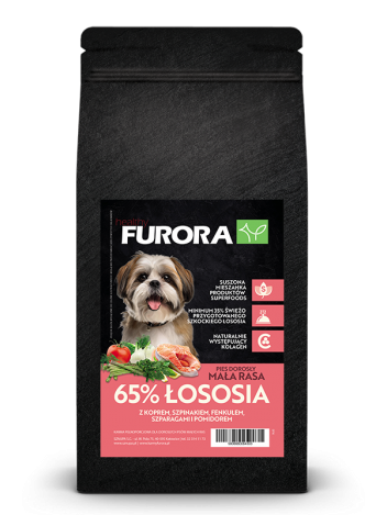 FURORA SUPERFOOD RASA MAŁA 65% SZKOCKIEGO ŁOSOSIA - 2KG