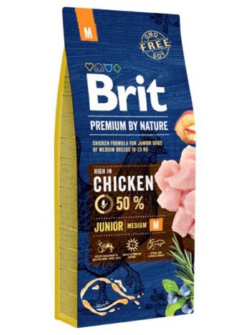 BRIT PREMIUM BY NATURE JUNIOR M - 30KG (15KGx2)