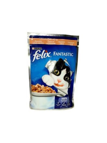 FELIX FANTASTIC SASZETKA ŁOSOŚ W GALARECIE 100G