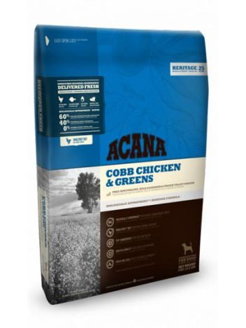 ACANA ADULT CHICKEN & GREENS - 34KG (17KGx2)