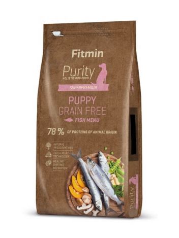FITMIN DOG PURITY PUPPY FISH - 12KG