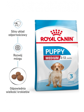 ROYAL CANIN MEDIUM PUPPY - 15KG