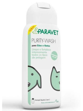 PARAVET PURITY-WASH SZAMPON DLA PSÓW I KOTÓW 200ML