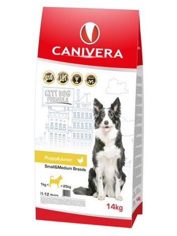 CANIVERA PUPPY & JUNIOR SMALL & MEDIUM - 14KG