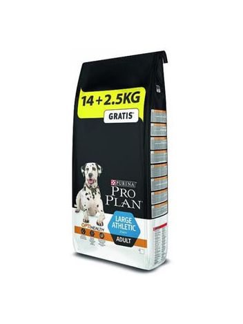 PURINA PRO PLAN ADULT LARGE ATHLETIC - 14KG + 2,5KG!