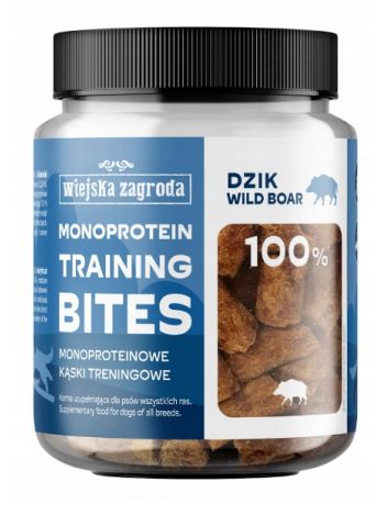 WIEJSKA ZAGRODA TRENINGOWA DZIK KĄSKI MONOPROTEINOWE 150G