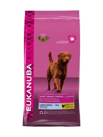 EUKANUBA ADULT LARGE WEIGHT CONTROL - 30KG (15KGx2)