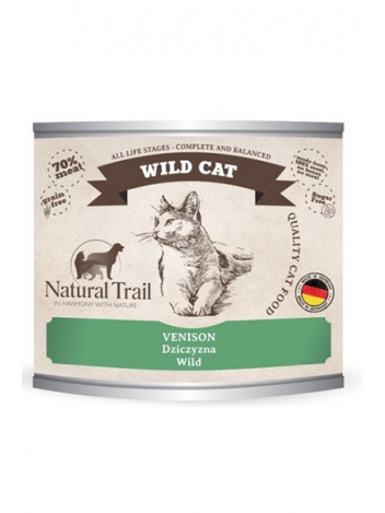 NATURAL TRAIL CAT WILD VENISON - 200G