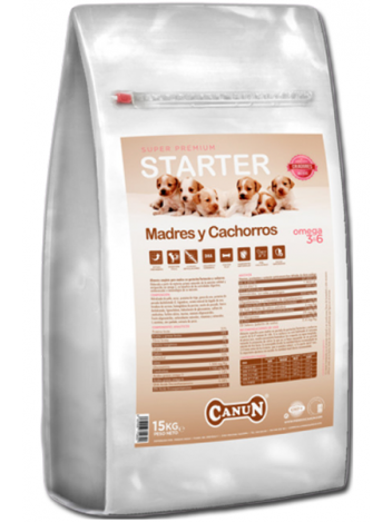 CANUN DOG STARTER MOTHER & PUPPIES - 15KG