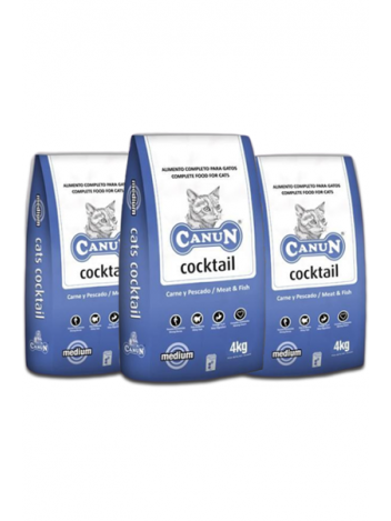 CANUN CAT COCKTAIL - 12KG (3KGx4)