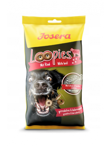 JOSERA LOOPIES MIĘSNE KRĄŻKI Z WOŁOWINĄ 150G