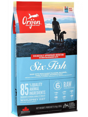 ORIJEN ADULT SIX FISH - 11,4KG