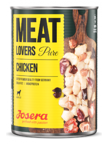 JOSERA MEAT LOVERS PURE CHICKEN - 400G